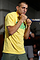 GOLD COAST, AUSTRALIA - DECEMBER 13:  George Sotiropoulos works out for the media during the UFC on FX open workouts on December 13, 2012 at Boonchu Gym in Gold Coast, Australia.  (Photo by Josh Hedges/Zuffa LLC/Zuffa LLC via Getty Images)