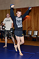 LAS VEGAS, NV - DECEMBER 13:  UFC The Ultimate Fighter Finalist Colton Smith works out for the media during the Ultimate Fighter 16 Finale open workouts at The Joint at the Hard Rock Hotel and Casino on December 13, 2012 in Las Vegas, Nevada.  (Photo by Jeff Bottari/Zuffa LLC/Zuffa LLC)