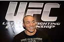 LAS VEGAS, NV - DECEMBER 13:  UFC fighter Pat Barry speaks to the media during the Ultimate Fighter 16 Finale open workouts at The Joint at the Hard Rock Hotel and Casino on December 13, 2012 in Las Vegas, Nevada.  (Photo by Jeff Bottari/Zuffa LLC/Zuffa LLC)