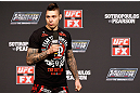 GOLD COAST, AUSTRALIA - DECEMBER 14:  UFC welterweight fighter Dan Hardy interacts with fans during a Q&A session before the UFC on FX weigh in on December 14, 2012 at Gold Coast Convention and Exhibition Centre in Gold Coast, Queensland, Australia.  (Photo by Josh Hedges/Zuffa LLC/Zuffa LLC via Getty Images)
