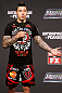 GOLD COAST, AUSTRALIA - DECEMBER 14:  UFC welterweight fighter Dan Hardy interacts with fans during a Q&A session before the UFC on FX weigh in on December 14, 2012 at Gold Coast Convention and Exhibition Centre in Gold Coast, Queensland, Australia.  (Photo by Josh Hedges/Zuffa LLC/Zuffa LLC via Getty Images)