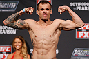 GOLD COAST, AUSTRALIA - DECEMBER 14:  Benny Alloway weighs in during the UFC on FX weigh in on December 14, 2012 at Gold Coast Convention and Exhibition Centre in Gold Coast, Queensland, Australia.  (Photo by Josh Hedges/Zuffa LLC/Zuffa LLC via Getty Images)