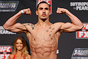 GOLD COAST, AUSTRALIA - DECEMBER 14:  Robert Whittaker weighs in during the UFC on FX weigh in on December 14, 2012 at Gold Coast Convention and Exhibition Centre in Gold Coast, Queensland, Australia.  (Photo by Josh Hedges/Zuffa LLC/Zuffa LLC via Getty Images)
