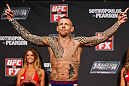 GOLD COAST, AUSTRALIA - DECEMBER 14:  Ross Pearson weighs in during the UFC on FX weigh in on December 14, 2012 at Gold Coast Convention and Exhibition Centre in Gold Coast, Queensland, Australia.  (Photo by Josh Hedges/Zuffa LLC/Zuffa LLC via Getty Images)