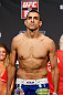 GOLD COAST, AUSTRALIA - DECEMBER 14:  George Sotiropoulos weighs in during the UFC on FX weigh in on December 14, 2012 at Gold Coast Convention and Exhibition Centre in Gold Coast, Queensland, Australia.  (Photo by Josh Hedges/Zuffa LLC/Zuffa LLC via Getty Images)