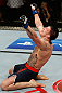 GOLD COAST, AUSTRALIA - DECEMBER 15:  Norman Parke celebrates after his lightweight fight against Colin Fletcher at the UFC on FX event on December 15, 2012  at Gold Coast Convention and Exhibition Centre in Gold Coast, Australia.  (Photo by Josh Hedges/Zuffa LLC/Zuffa LLC via Getty Images)