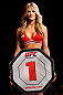 GOLD COAST, AUSTRALIA - DECEMBER 15:  UFC Octagon Girl Kristie McKeon introduces a round during the UFC on FX event on December 15, 2012  at Gold Coast Convention and Exhibition Centre in Gold Coast, Australia.  (Photo by Josh Hedges/Zuffa LLC/Zuffa LLC via Getty Images)