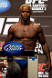 LAS VEGAS, NV - DECEMBER 28:  Melvin Guillard weighs in during the UFC 155 weigh-in on December 28, 2012 at MGM Grand Garden Arena in Las Vegas, Nevada. (Photo by Josh Hedges/Zuffa LLC/Zuffa LLC via Getty Images)