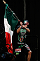 LAS VEGAS, NV - DECEMBER 28:  Erik Perez walks on stage in during the UFC 155 weigh-in on December 28, 2012 at MGM Grand Garden Arena in Las Vegas, Nevada. (Photo by Josh Hedges/Zuffa LLC/Zuffa LLC via Getty Images)
