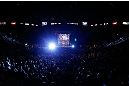 LAS VEGAS, NV - DECEMBER 28:  UFC Heavyweight Champion Junior dos Santos weighs in during the UFC 155 weigh-in on December 28, 2012 at MGM Grand Garden Arena in Las Vegas, Nevada. (Photo by Josh Hedges/Zuffa LLC/Zuffa LLC via Getty Images)