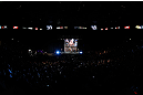 LAS VEGAS, NV - DECEMBER 28:  UFC Heavyweight Champion Junior dos Santos weighs in during the UFC 155 weigh-in on December 28, 2012 at MGM Grand Garden Arena in Las Vegas, Nevada. (Photo by Josh Hedges/Zuffa LLC/Zuffa LLC via Getty Images)