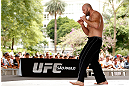 SAO PAULO, BRAZIL - JANUARY 16:  Ben Rothwell participates in an open workout session for media and fans on January 16, 2013 at Parque Anhangabau in Sao Paulo, Brazil. (Photo by Josh Hedges/Zuffa LLC/Zuffa LLC via Getty Images)