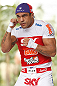 SAO PAULO, BRAZIL - JANUARY 16:  Vitor Belfort participates in an open workout session for media and fans on January 16, 2013 at Parque Anhangabau in Sao Paulo, Brazil. (Photo by Josh Hedges/Zuffa LLC/Zuffa LLC via Getty Images)
