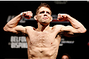 SAO PAULO, BRAZIL - JANUARY 18:  Nik Lentz weighs in during the UFC on FX official weigh-in event on January 18, 2013 at Ibirapuera Gymnasium in Sao Paulo, Brazil. (Photo by Josh Hedges/Zuffa LLC/Zuffa LLC via Getty Images)