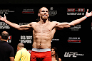 SAO PAULO, BRAZIL - JANUARY 18:  Andrew Craig weighs in during the UFC on FX official weigh-in event on January 18, 2013 at Ibirapuera Gymnasium in Sao Paulo, Brazil. (Photo by Josh Hedges/Zuffa LLC/Zuffa LLC via Getty Images)