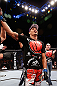 SAO PAULO, BRAZIL - JANUARY 19:  Ildemar Alcantara reacts after defeating Wagner Prado in their light heavyweight fight at the UFC on FX event on January 19, 2013 at Ibirapuera Gymnasium in Sao Paulo, Brazil. (Photo by Josh Hedges/Zuffa LLC/Zuffa LLC via Getty Images)