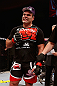 SAO PAULO, BRAZIL - JANUARY 19:  Gabriel Gonzaga reacts after defeating Ben Rothwell in their heavyweight fight at the UFC on FX event on January 19, 2013 at Ibirapuera Gymnasium in Sao Paulo, Brazil. (Photo by Josh Hedges/Zuffa LLC/Zuffa LLC via Getty Images)