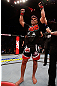 SAO PAULO, BRAZIL - JANUARY 19:  Gabriel Gonzaga reacts after defeating Ben Rothwell in their heavyweight fight at the UFC on FX event on January 19, 2013 at Ibirapuera Gymnasium in Sao Paulo, Brazil. (Photo by Josh Hedges/Zuffa LLC/Zuffa LLC via Getty Images)