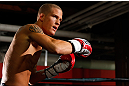 CHICAGO, IL - JANUARY 23:  Erik Koch conducts an open workout session for media on January 23, 2013 at UFC Gym in Chicago, Illinois. (Photo by Josh Hedges/Zuffa LLC/Zuffa LLC via Getty Images)