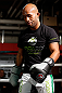 CHICAGO, IL - JANUARY 23:  Demetrious "Mighty Mouse" Johnson conducts an open workout session for media on January 23, 2013 at UFC Gym in Chicago, Illinois. (Photo by Josh Hedges/Zuffa LLC/Zuffa LLC via Getty Images)