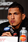 CHICAGO, IL - JANUARY 24:  Anthony Pettis interacts with media during the UFC on FOX press conference on January 24, 2013 at the United Center in Chicago, Illinois. (Photo by Josh Hedges/Zuffa LLC/Zuffa LLC via Getty Images)