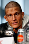 CHICAGO, IL - JANUARY 24:  Erik Koch interacts with media during the UFC on FOX press conference on January 24, 2013 at the United Center in Chicago, Illinois. (Photo by Josh Hedges/Zuffa LLC/Zuffa LLC via Getty Images)