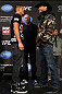CHICAGO, IL - JANUARY 24:  (L-R) Opponents Anthony Pettis and Donald "Cowboy" Cerrone face off during the UFC on FOX press conference on January 24, 2013 at the United Center in Chicago, Illinois. (Photo by Josh Hedges/Zuffa LLC/Zuffa LLC via Getty Images)