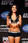 CHICAGO, IL - JANUARY 25:  UFC Octagon Girl Arianny Celeste stands on stage during the UFC on FOX weigh-in on January 25, 2013 at the Chicago Theatre in Chicago, Illinois. (Photo by Josh Hedges/Zuffa LLC/Zuffa LLC via Getty Images)