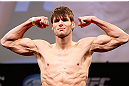 CHICAGO, IL - JANUARY 25:  Simeon Thoresen weighs in during the UFC on FOX weigh-in on January 25, 2013 at the Chicago Theatre in Chicago, Illinois. (Photo by Josh Hedges/Zuffa LLC/Zuffa LLC via Getty Images)