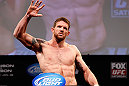 CHICAGO, IL - JANUARY 25:  Ryan Bader weighs in during the UFC on FOX weigh-in on January 25, 2013 at the Chicago Theatre in Chicago, Illinois. (Photo by Josh Hedges/Zuffa LLC/Zuffa LLC via Getty Images)