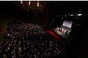 CHICAGO, IL - JANUARY 25:  A general view of the theatre as Anthony Pettis weighs in during the UFC on FOX weigh-in on January 25, 2013 at the Chicago Theatre in Chicago, Illinois. (Photo by Josh Hedges/Zuffa LLC/Zuffa LLC via Getty Images)