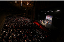 CHICAGO, IL - JANUARY 25:  A general view of the theatre as John Dodson weighs in during the UFC on FOX weigh-in on January 25, 2013 at the Chicago Theatre in Chicago, Illinois. (Photo by Josh Hedges/Zuffa LLC/Zuffa LLC via Getty Images)