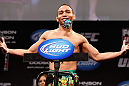 CHICAGO, IL - JANUARY 25:  John Dodson weighs in during the UFC on FOX weigh-in on January 25, 2013 at the Chicago Theatre in Chicago, Illinois. (Photo by Josh Hedges/Zuffa LLC/Zuffa LLC via Getty Images)