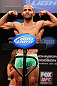 CHICAGO, IL - JANUARY 25:  Demetrious Johnson weighs in during the UFC on FOX weigh-in on January 25, 2013 at the Chicago Theatre in Chicago, Illinois. (Photo by Josh Hedges/Zuffa LLC/Zuffa LLC via Getty Images)