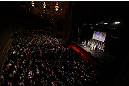 CHICAGO, IL - JANUARY 25:  A general view of the theatre as Demetrious Johnson and John Dodson during the UFC on FOX weigh-in on January 25, 2013 at the Chicago Theatre in Chicago, Illinois. (Photo by Josh Hedges/Zuffa LLC/Zuffa LLC via Getty Images)