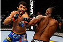 CHICAGO, IL - JANUARY 26:  Sean Spencer (R) fights Rafael Natal (L) during their Middleweight Bout part of UFC on FOX at United Center on January 26, 2013 in Chicago, Illinois.  (Photo by Al Bello/Zuffa LLC/Zuffa LLC Via Getty Images)