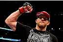 CHICAGO, IL - JANUARY 26:  Ryan Bader celebrates defeating Vladimir Matyushenko during their Light Heavyweight Bout part of UFC on FOX at United Center on January 26, 2013 in Chicago, Illinois.  (Photo by Al Bello/Zuffa LLC/Zuffa LLC Via Getty Images)