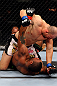 CHICAGO, IL - JANUARY 26:  Glover Teixeira (Top) fights Rampage Jackson (Bottom) during their Light Heavyweight Bout part of UFC on FOX at United Center on January 26, 2013 in Chicago, Illinois.  (Photo by Al Bello/Zuffa LLC/Zuffa LLC Via Getty Images)