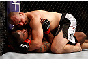 CHICAGO, IL - JANUARY 26:  Glover Teixeira (Top) fights Rampage Jackson (Bottom) during their Light Heavyweight Bout part of UFC on FOX at United Center on January 26, 2013 in Chicago, Illinois.  (Photo by Josh Hedges/Zuffa LLC/Zuffa LLC Via Getty Images)