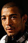LAS VEGAS, NV - JANUARY 31:  UFC featherweight champion Jose Aldo interacts with media during the UFC 156 Ultimate Media Day on January 31, 2013 at the Mandalay Bay in Las Vegas, Nevada.  (Photo by Josh Hedges/Zuffa LLC/Zuffa LLC via Getty Images)