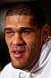 LAS VEGAS, NV - JANUARY 31:  Antonio "Bigfoot" Silva interacts with media during the UFC 156 Ultimate Media Day on January 31, 2013 at the Mandalay Bay in Las Vegas, Nevada.  (Photo by Josh Hedges/Zuffa LLC/Zuffa LLC via Getty Images)