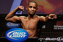 LAS VEGAS, NV - FEBRUARY 01:  Yves Edwards weighs in during the UFC 156 weigh-in on February 1, 2013 at Mandalay Bay Events Center in Las Vegas, Nevada.  (Photo by Josh Hedges/Zuffa LLC/Zuffa LLC via Getty Images)
