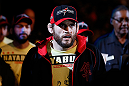 LAS VEGAS, NV - FEBRUARY 02:  Jon Fitch walks to the Octagon to face Demian Maia before their welterweight fight at UFC 156 on February 2, 2013 at the Mandalay Bay Events Center in Las Vegas, Nevada.  (Photo by Josh Hedges/Zuffa LLC/Zuffa LLC via Getty Images) *** Local Caption *** Jon Fitch; Demian Maia