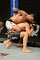 LAS VEGAS, NV - FEBRUARY 02:  Demian Maia (top) punches Jon Fitch during their welterweight fight at UFC 156 on February 2, 2013 at the Mandalay Bay Events Center in Las Vegas, Nevada.  (Photo by Donald Miralle/Zuffa LLC/Zuffa LLC via Getty Images) *** Local Caption *** Jon Fitch; Demian Maia