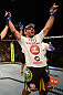 LAS VEGAS, NV - FEBRUARY 02:  Antonio Rogerio Nogueira reacts to his victory over Rashad Evans after their light heavyweight fight at UFC 156 on February 2, 2013 at the Mandalay Bay Events Center in Las Vegas, Nevada.  (Photo by Josh Hedges/Zuffa LLC/Zuffa LLC via Getty Images) *** Local Caption *** Rashad Evans; Antonio Rogerio Nogueira