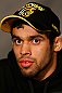 LONDON, ENGLAND - FEBRUARY 13:  Renan Barao interacts with media during a UFC press conference on February 13, 2013 at Hooks Gym in London, England.  (Photo by Josh Hedges/Zuffa LLC/Zuffa LLC via Getty Images)