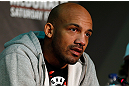LONDON, ENGLAND - FEBRUARY 13:  Cyrille Diabate interacts with media during a UFC press conference on February 13, 2013 at Hooks Gym in London, England.  (Photo by Josh Hedges/Zuffa LLC/Zuffa LLC via Getty Images)
