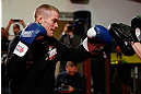 LONDON, ENGLAND - FEBRUARY 13:  Michael McDonald conducts an open training session for media on February 13, 2013 at Hooks Gym in London, England.  (Photo by Josh Hedges/Zuffa LLC/Zuffa LLC via Getty Images)