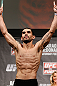 LONDON, ENGLAND - FEBRUARY 15:  Ulysses Gomez weighs in during the UFC weigh-in on February 15, 2013 at Wembley Arena in London, England.  (Photo by Josh Hedges/Zuffa LLC/Zuffa LLC via Getty Images)