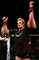 LONDON, ENGLAND - FEBRUARY 16:  Gunnar Nelson reacts after defeating Jorge Santiago in their welterweight fight during the UFC on Fuel TV event on February 16, 2013 at Wembley Arena in London, England.  (Photo by Josh Hedges/Zuffa LLC/Zuffa LLC via Getty Images)